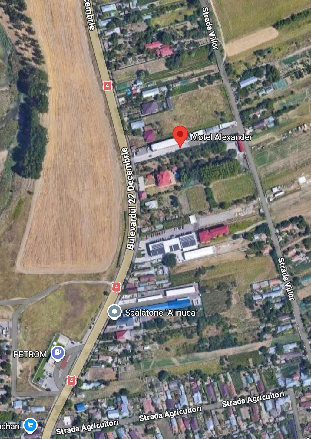 Hartă Motel Alexander Oltenița