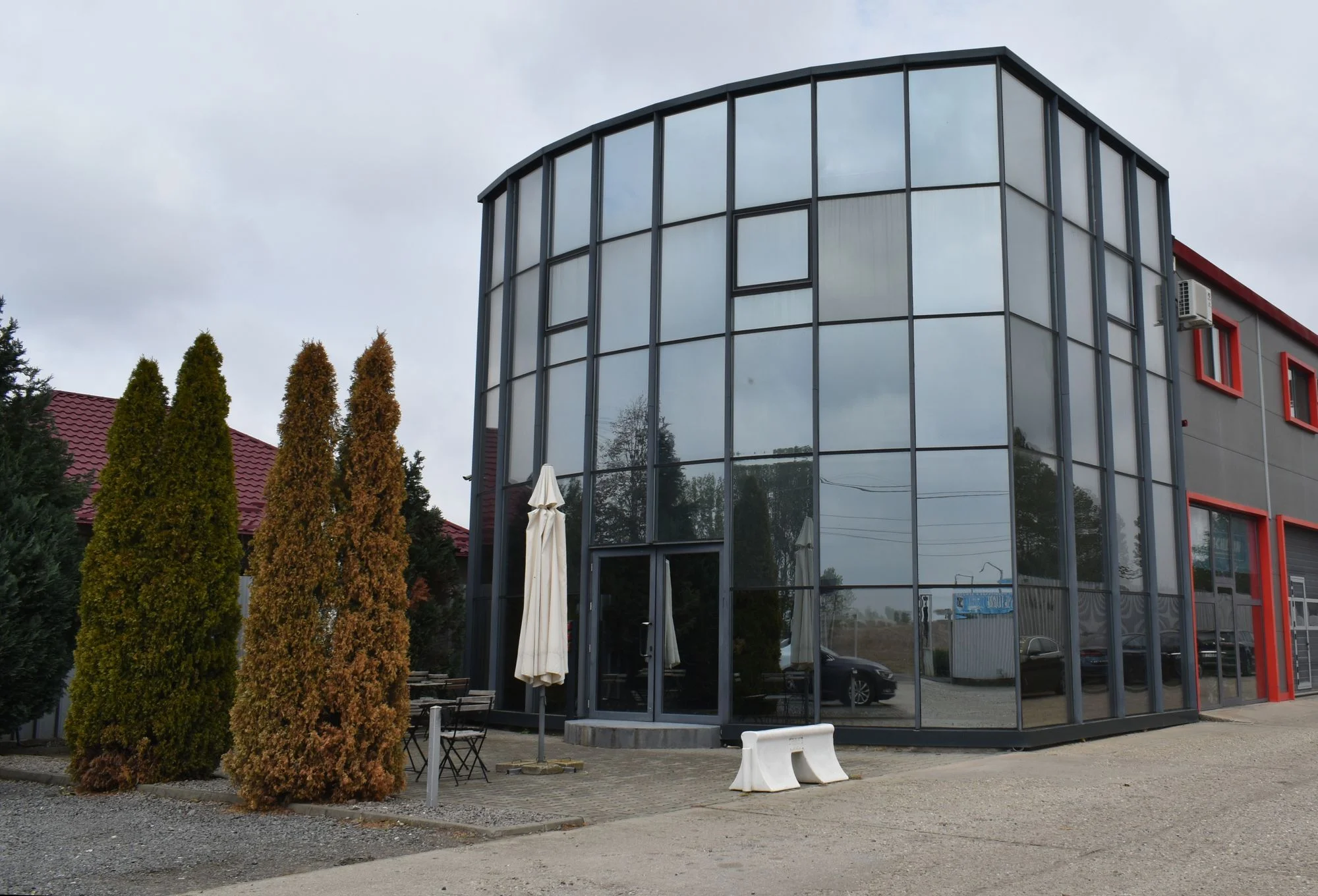 Exteriorul Motel Alexander din Oltenița